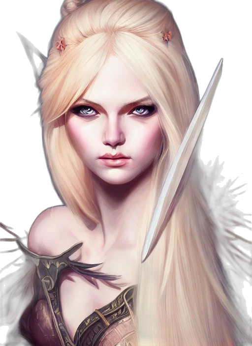 staff, sword, weapon, fantasy art transparent PNG cut-out
