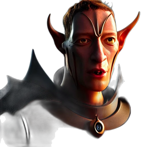 face, dragon, staff, mask transparent PNG cut-out