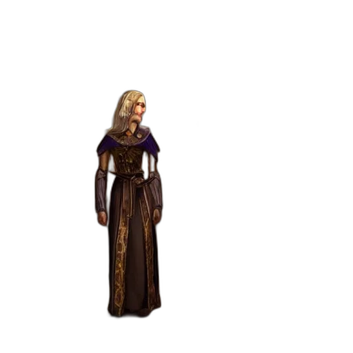dress, staff, 3d render, concept art, pixel art, fantasy art, outer space, elder transparent PNG cut-out