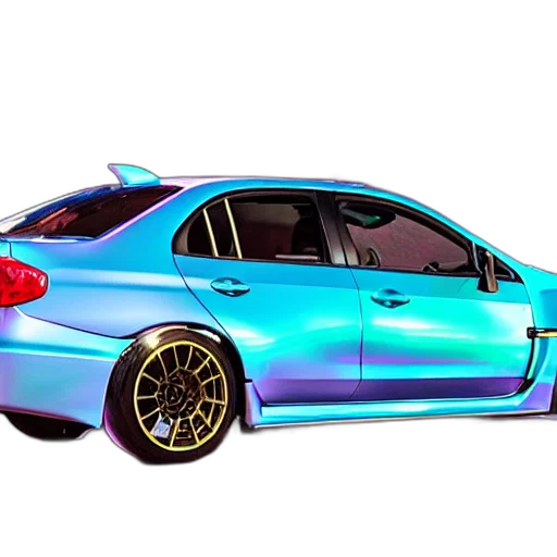 car, 3d render, photorealistic, concept art transparent PNG cut-out