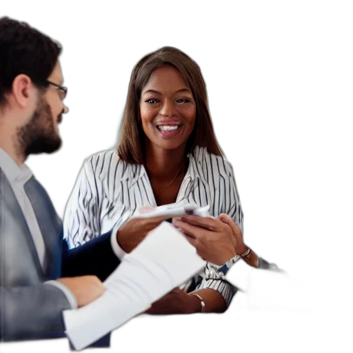 staff, people, business, meeting transparent PNG cut-out