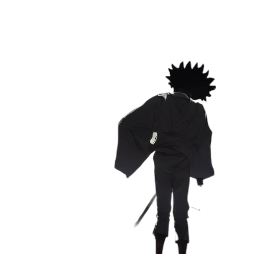 umbrella, staff, sword, jacket transparent PNG cut-out