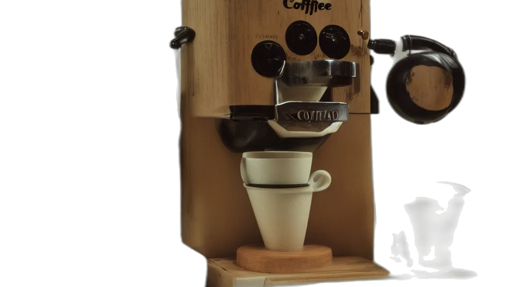 robot, realistic, photo, coffe, machine, model, equipment, gadget transparent PNG cut-out