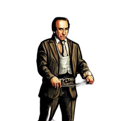 staff, jacket, weapon, concept art, comic book art, pixel art, cartoon, saul transparent PNG cut-out