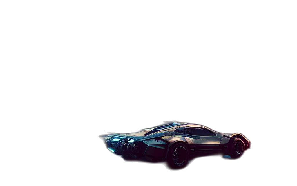 car, weapon, robot, animal, 3d render, concept art, photorealistic, vaporwave transparent PNG cut-out
