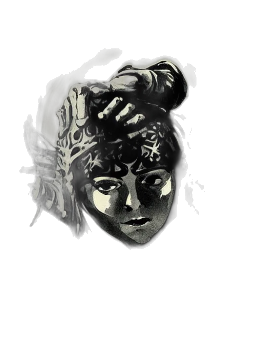 mask, crown, face, jewelry, photorealistic, concept art, comic book art, fantasy art transparent PNG cut-out