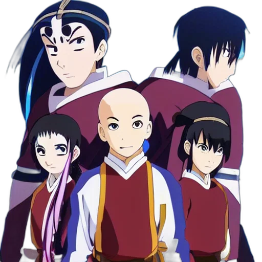 staff, anime, concept art, cartoon transparent PNG cut-out