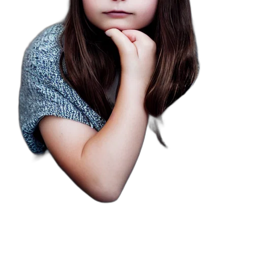 face, hair, hat, dress transparent PNG cut-out