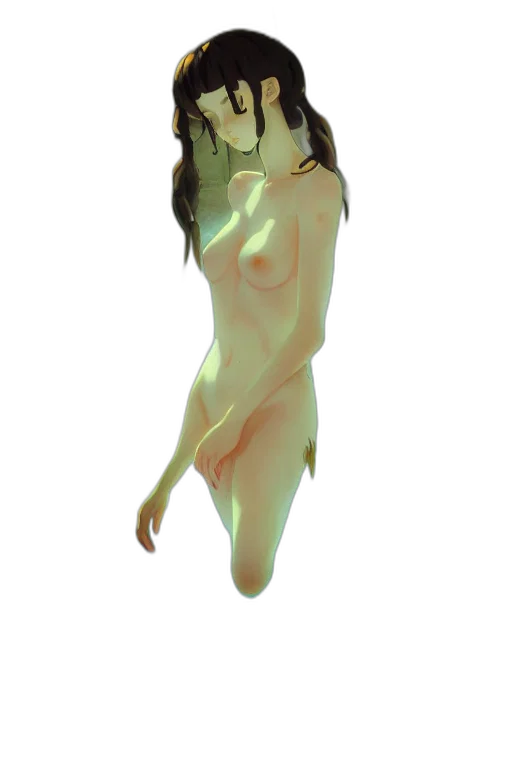 dress, creature, mask, crown transparent PNG cut-out
