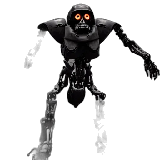 robot, creature, animal, staff transparent PNG cut-out