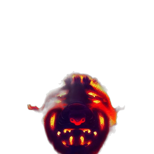 creature, animal, mask, face, concept art, 3d render, pixel art, photorealistic transparent PNG cut-out