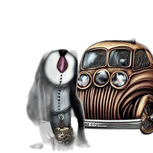 robot, car, animal, creature transparent PNG cut-out