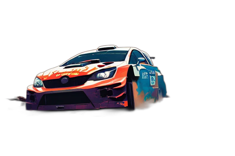 car, concept art, 3d render, fantasy art transparent PNG cut-out