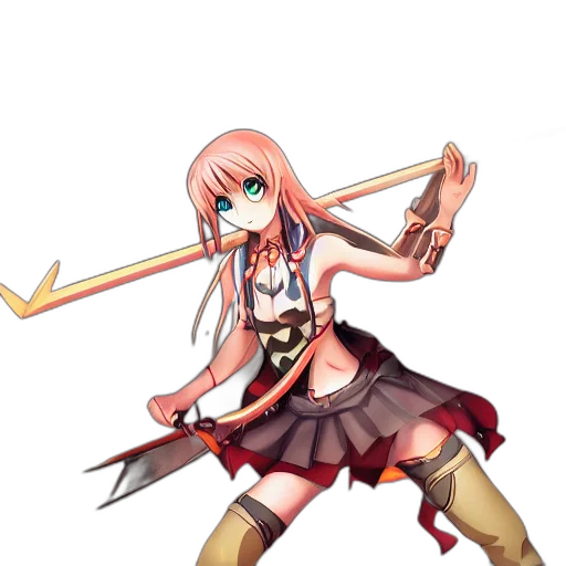 staff, sword, weapon, anime transparent PNG cut-out