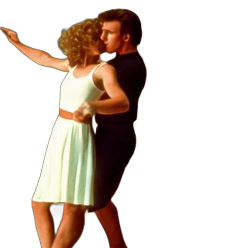 dress, fire, film, still, dirty, dancing, directed, spike transparent PNG cut-out