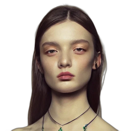jewelry, face, hair, mask transparent PNG cut-out