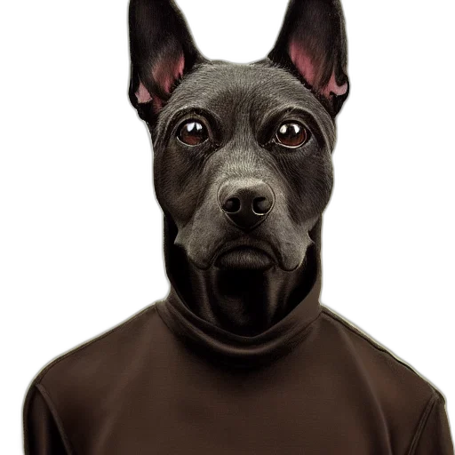 animal, staff, face, mask, photorealistic, oil painting, 3d render, concept art transparent PNG cut-out