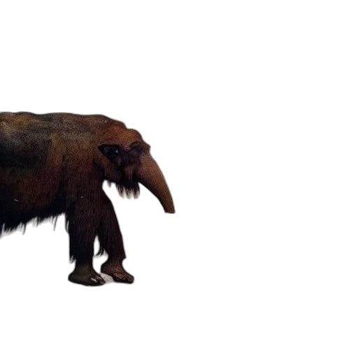 animal, creature, hair, staff, concept art, 3d render, photorealistic, color transparent PNG cut-out
