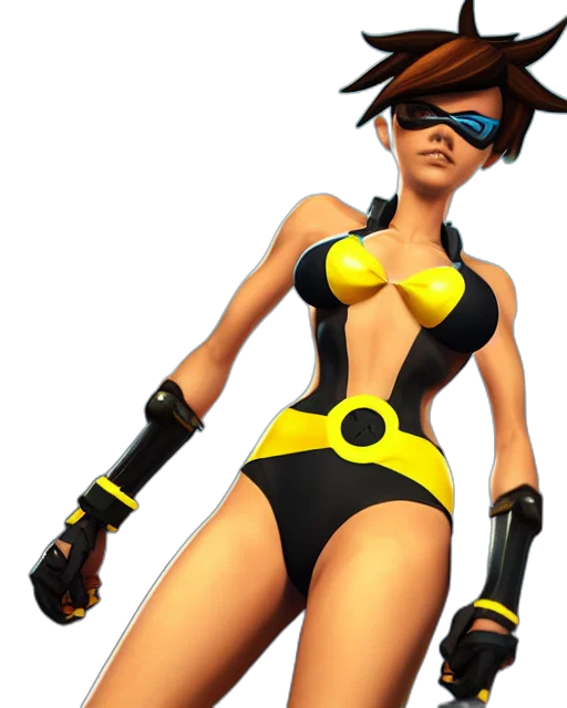 3d render, concept art, comic book art, cyberpunk transparent PNG cut-out