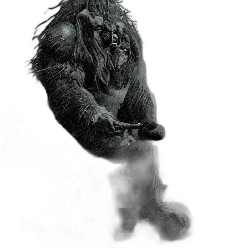 creature, animal, staff, concept art transparent PNG cut-out