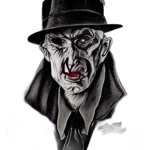 face, hat, mask, staff transparent PNG cut-out