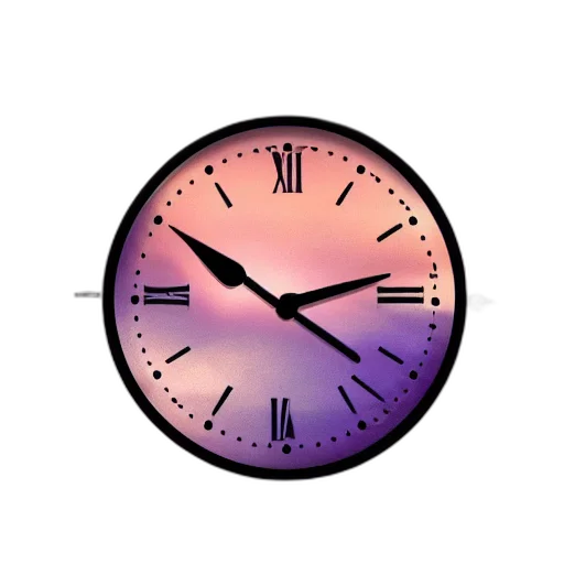jewelry, 3d render, vaporwave, photorealistic, pastel, neon, clock, flying transparent PNG cut-out