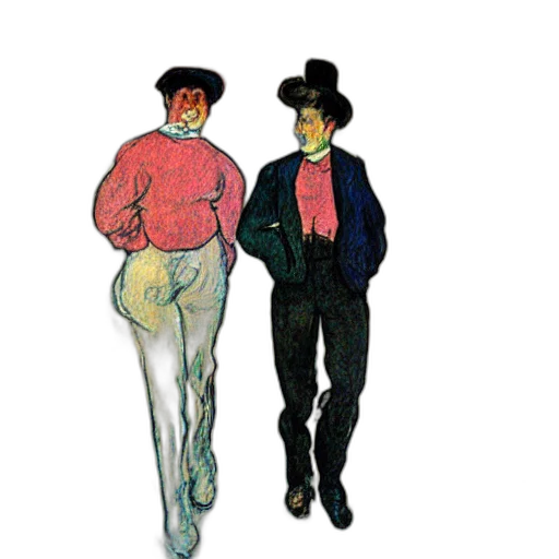 hat, jacket, concept art, watercolor, pixel art, oil painting, city street, red transparent PNG cut-out
