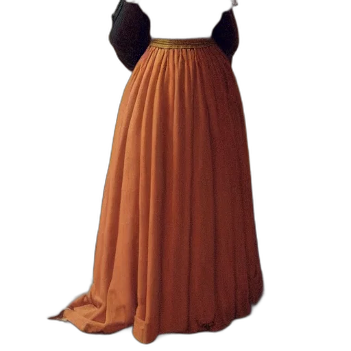 dress, staff, jewelry, 3d render transparent PNG cut-out