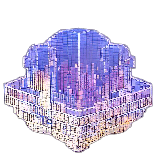 crown, building, hat, robot transparent PNG cut-out