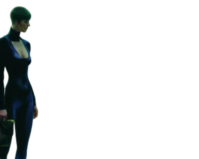 dress, robot, jacket, concept art transparent PNG cut-out