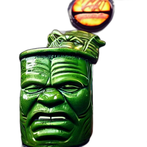mask, bottle, crown, food, concept art, 3d render, photorealistic, closeup transparent PNG cut-out
