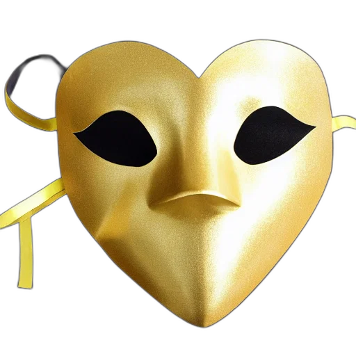 mask, jewelry, crown, face transparent PNG cut-out