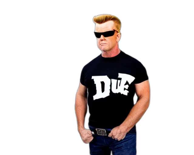 jacket, animal, 3d render, cartoon, concept art, photorealistic, duke, nukem transparent PNG cut-out