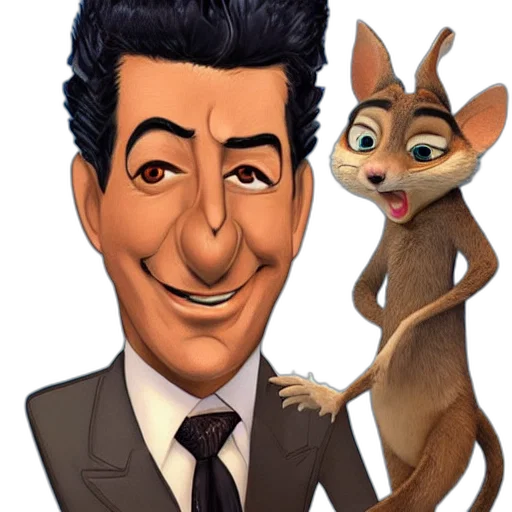 animal, cartoon, concept art, 3d render transparent PNG cut-out