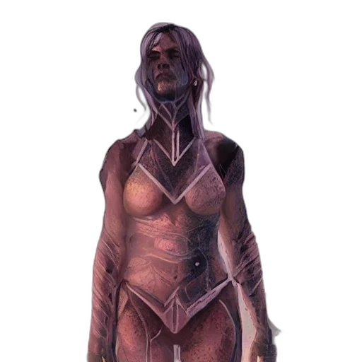 dress, staff, creature, robot, concept art, fantasy art, comic book art, cyberpunk transparent PNG cut-out