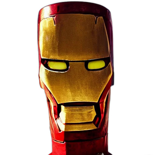 robot, mask, face, 3d render transparent PNG cut-out