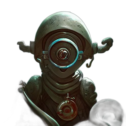robot, mask, face, staff transparent PNG cut-out