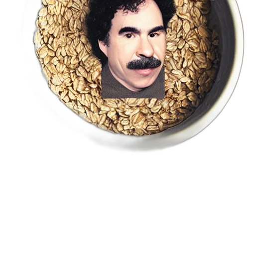 food, bowl, oats, face transparent PNG cut-out