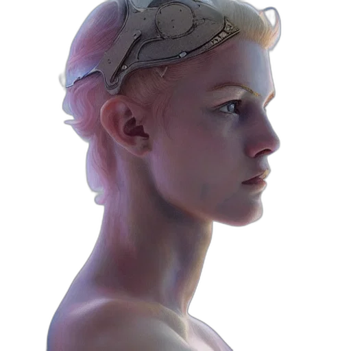crown, robot, face, jewelry transparent PNG cut-out