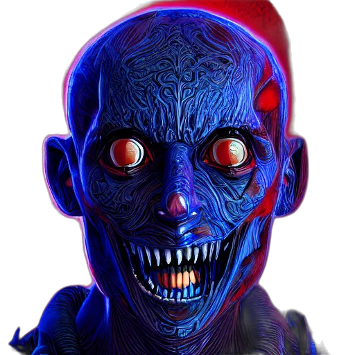 mask, face, creature, robot transparent PNG cut-out