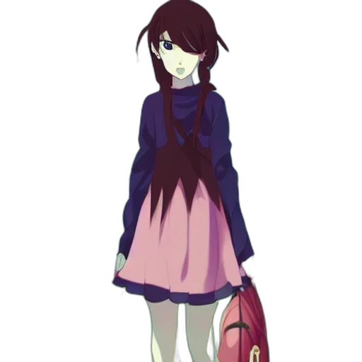 dress, staff, mask, creature transparent PNG cut-out