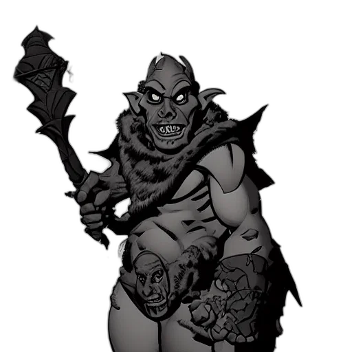 staff, concept art, fantasy art, comic book art transparent PNG cut-out