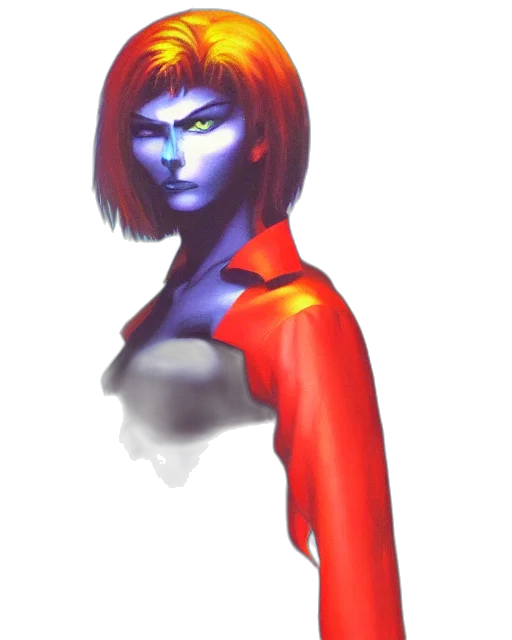 face, dress, robot, mask, concept art, fantasy art, comic book art, 3d render transparent PNG cut-out