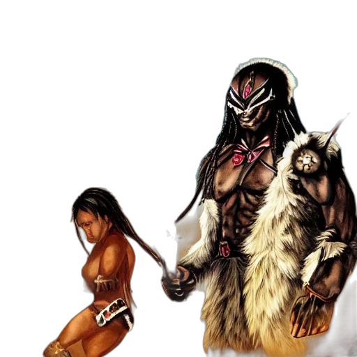 concept art, comic book art, fantasy art, pixel art transparent PNG cut-out