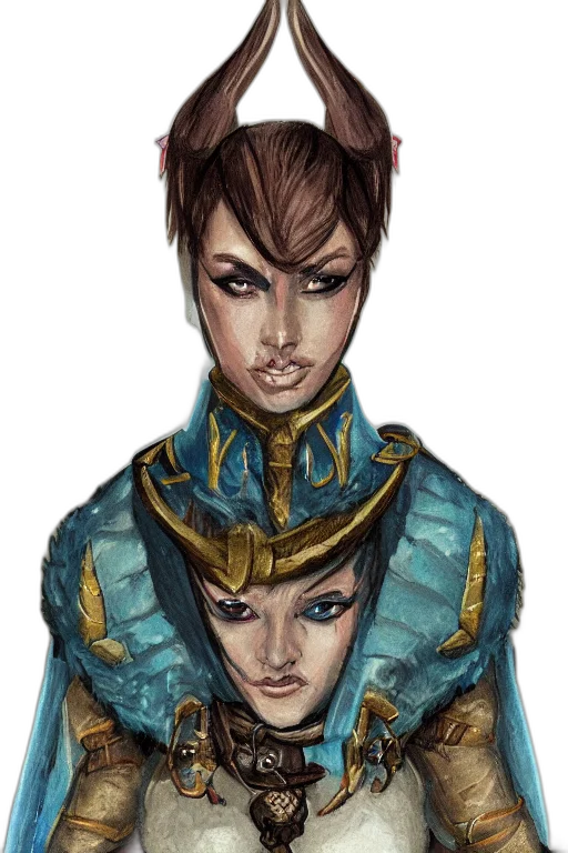 face, crown, fantasy art, concept art transparent PNG cut-out
