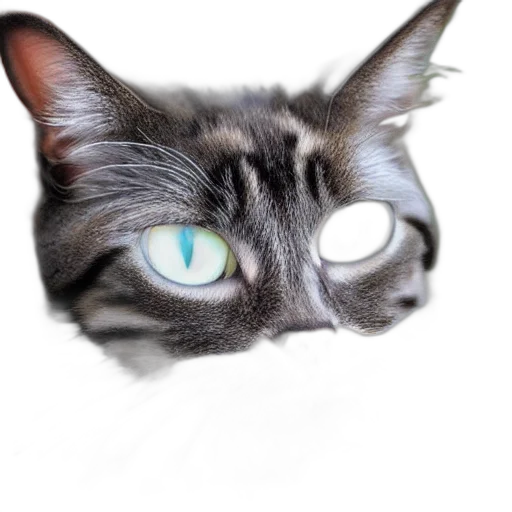 animal, creature, face, mask, photorealistic, 3d render, concept art, oil painting transparent PNG cut-out