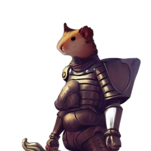 robot, animal, dragon, staff transparent PNG cut-out