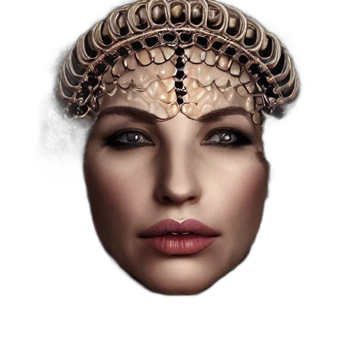 crown, face, mask, jewelry transparent PNG cut-out