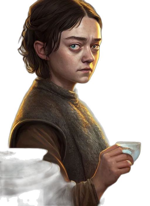 face, dragon, staff, concept art transparent PNG cut-out