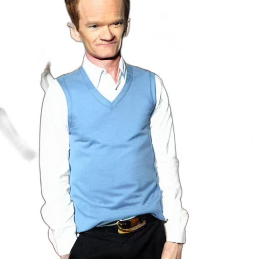 jacket, staff, creature, cartoon transparent PNG cut-out